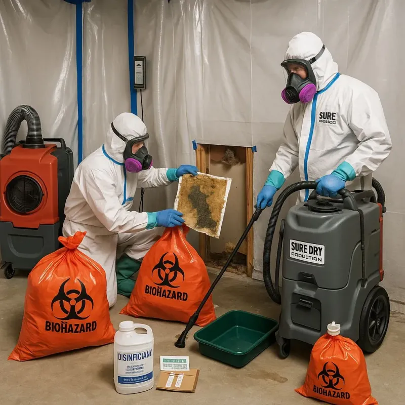 Contaminated Water Handling Protocols process in Saint Simons Island, GA
